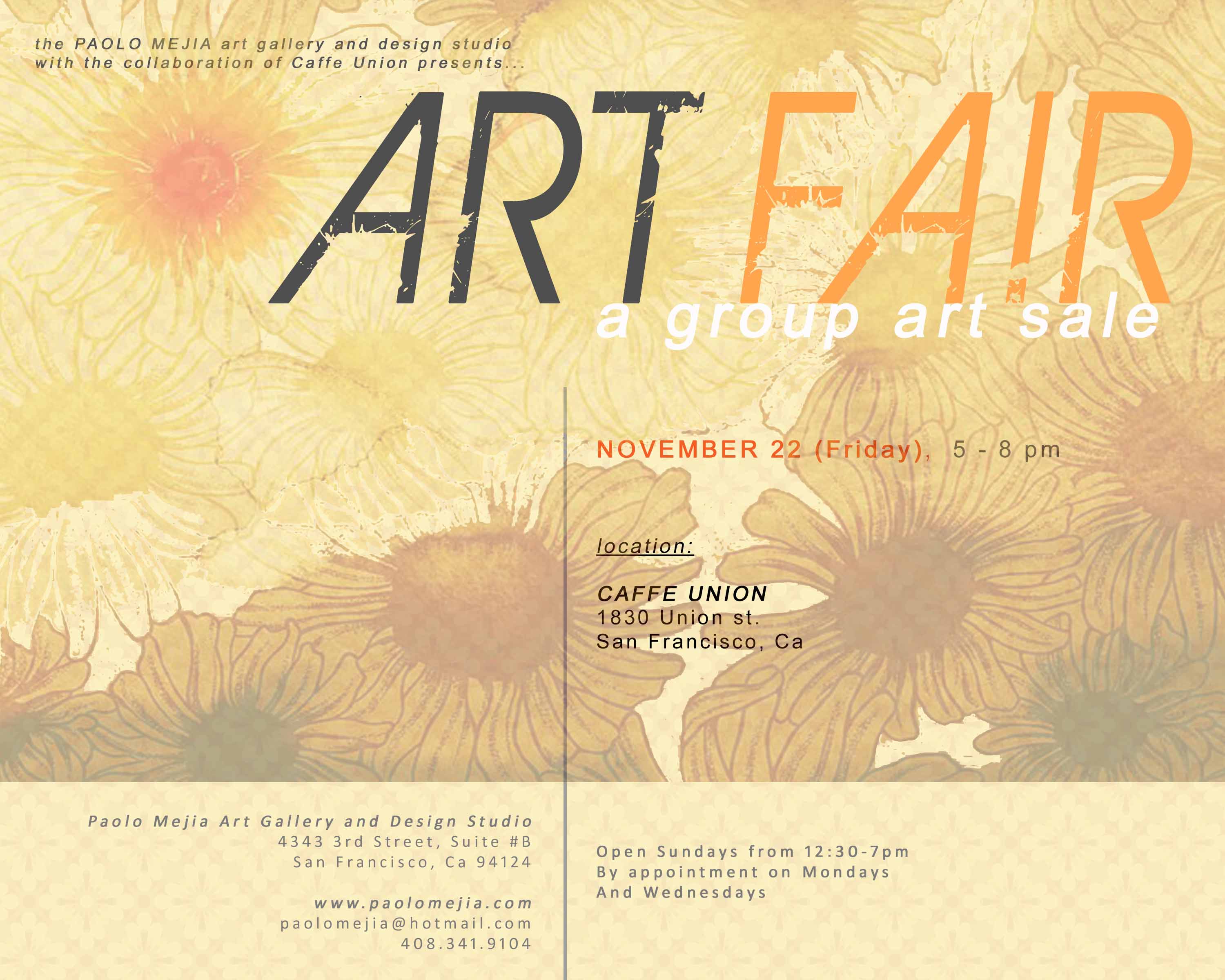 Art Fair - a group art sale