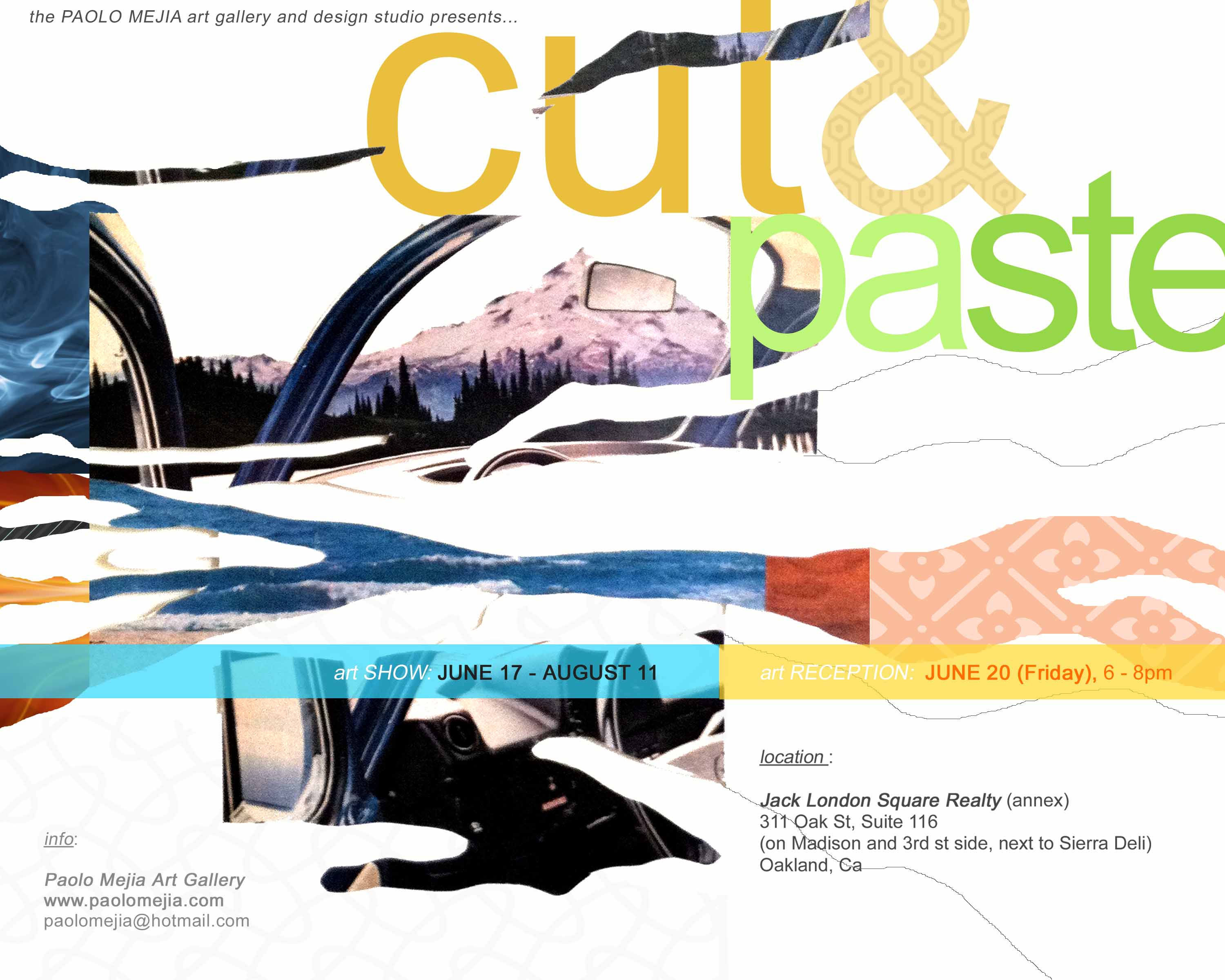 cut and paste flyer